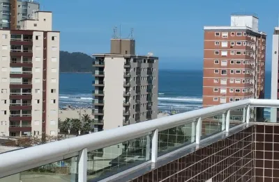 Lindíssimo apartamento na guilhermina com lazer a 200 metros da praia
