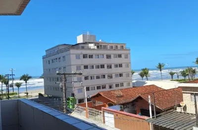 Apartamento 50 metros da praia com duas sacadas vista mar definitiva