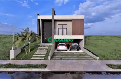 Casa nova com 3 suites, salas cozinha e espaço gourmet conceito aberto, piscina e garagem coberta com 2 vagas