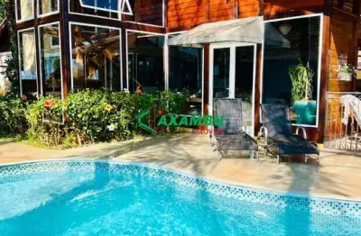 Casa em condomínio fechado com 3 quartos para alugar no caxambu, jundiaí  por r$ 11.000