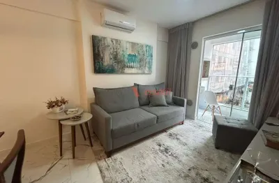 Apartamento mobiliado 1 suíte + 1 dormitório, morretes, itapema - sc