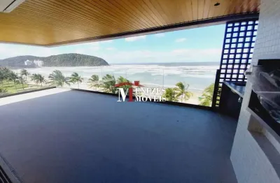 Apartamento frontal ao mar - riviera de são lourenço -ref. 2012