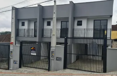 Sobrados prontos para morar 01 suíte + 02 dorm. guanabara joinville