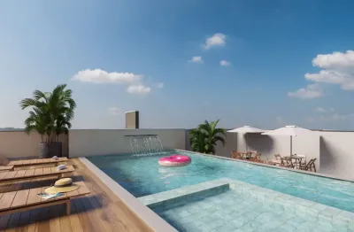Apartamentos  50 m²  - 02 dormitórios -varanda -cobertura - vagas