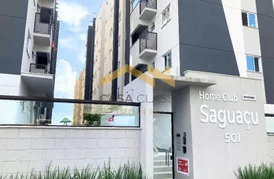 Apartamento novo no home club saguaçu em joinville!
