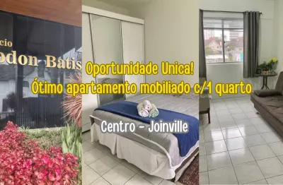 Apartamento com 1 quarto à venda na Rua Abdon Batista, 298, Centro, Joinville