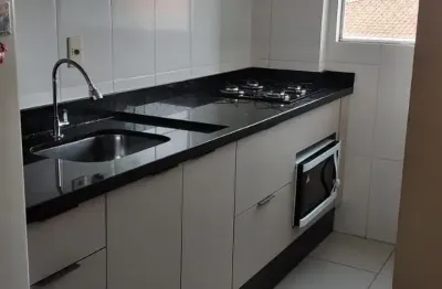 Lindo apartamento à venda com 2 quartos e semi mobiliado no bairro iririu