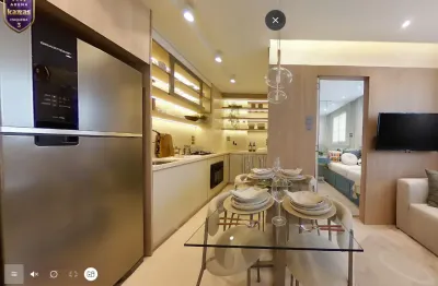 Apartamentos de 01 e 02 dormitórios com varanda na região da vila olimpia