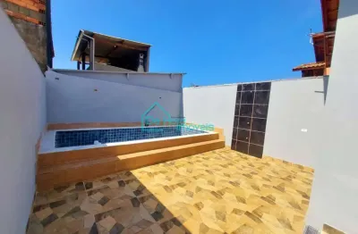Casa com 2 quartos à venda no jardim guacira, itanhaém , 65 m2 por r$ 369.900
