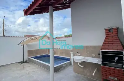 Casa com 3 quartos à venda no balneário itaguaí, mongaguá , 94 m2 por r$ 399.900