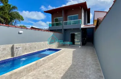 Casa com 2 quartos à venda no jardim marabá, mongaguá , 80 m2 por r$ 398.900