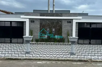 Casa com 2 quartos à venda no jardim leonor, mongaguá , 77 m2 por r$ 395.000