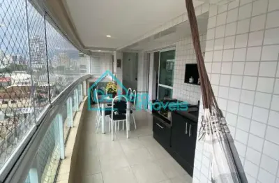 Apartamento com 2 quartos à venda no canto do forte, praia grande , 76 m2 por r$ 540.000