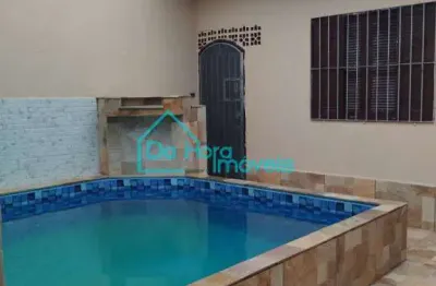 Casa com 3 quartos à venda no balneário itaguaí, mongaguá  por r$ 430.000