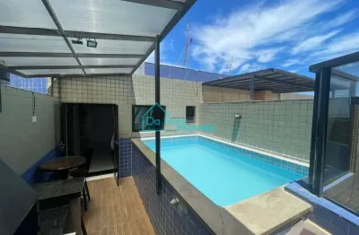 Cobertura com 2 quartos à venda no centro, mongaguá , 88 m2 por r$ 450.000
