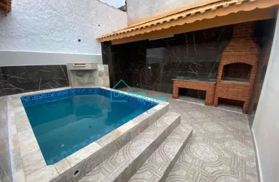 Casa com 2 quartos à venda no balneário itaguaí, mongaguá , 119 m2 por r$ 379.900