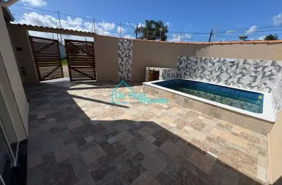 Casa com 2 quartos à venda no balneário itaguaí, mongaguá , 60 m2 por r$ 300.000