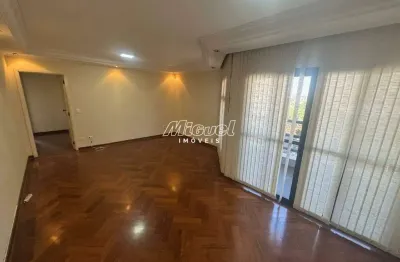 Apartamento 3 quartos no centro de piracicaba (117 m²) – 1 suíte, 3 banheiros, ar-condicionado e armário no quarto