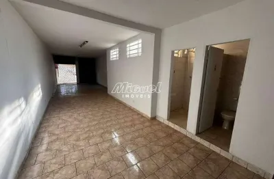 Salão comercial, 70,4m² para aluguel, nova américa - piracicaba -