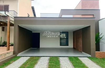 Casa em condomínio, à venda, 3 quartos, condominio reserva das paineiras, ondas - piracicaba