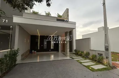 Casa em condomínio, 131,14m² à venda, água branca - piracicaba 3 quartos - residencial tomazella