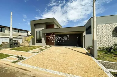 Casa em condomínio, à venda, 3 quartos, residencial novo campestre, campestre - piracicaba