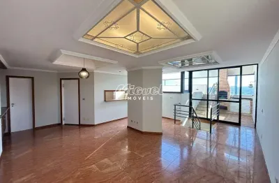 Apartamento, para aluguel, 3 quartos, condomínio edifício esther galluci ducatti, nova piracicaba - piracicaba
