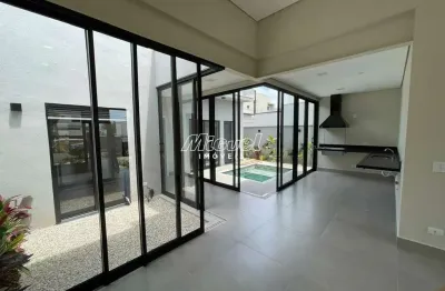 Casa em condomínio, à venda, 3 quartos, condomínio park unimep taquaral, taquaral - piracicaba