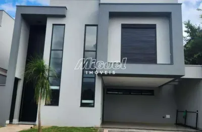 Casa em condomínio, 218m² à venda, santa rosa - piracicaba 3 quartos - villa bela vista