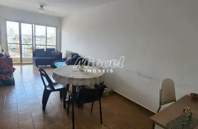 Apartamento, à venda, 3 quartos, condomínio edifício san diego, cidade alta - piracicaba