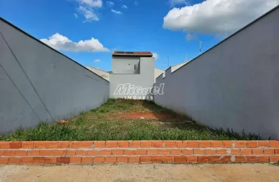 Terreno, à venda, residencial nova água branca ii - piracicaba