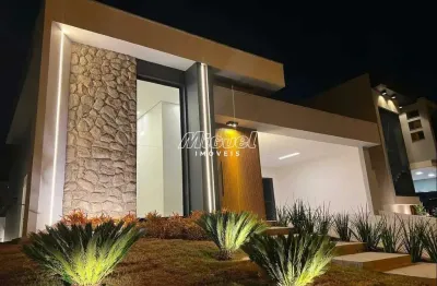 Casa em condomínio, 172,76m² à venda, santa rosa - piracicaba 3 quartos - villa bela vista
