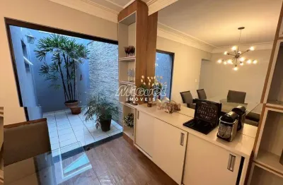 Casa, à venda, 3 quartos, jardim brasilia - piracicaba