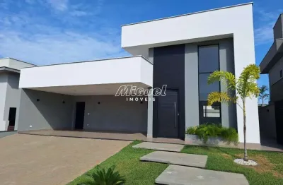 Casa em condomínio, à venda, 3 quartos, condomínio moinho vermelho, conceição - piracicaba