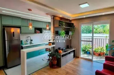 Apartamento, 66,43m² à venda, dois córregos - piracicaba 2 quartos - vivace residencial