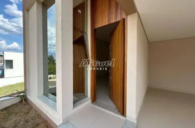 Casa em condomínio, à venda, 3 quartos, condomínio residencial soleil			, bongue - piracicaba