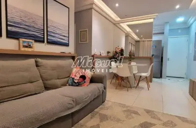 Apartamento, à venda, 2 quartos, edifício praça paulista, jaraguá - piracicaba