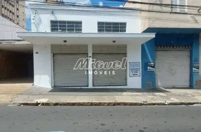 Salão comercial, 70,55m² para aluguel, cidade alta - piracicaba -