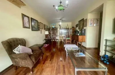 Apartamento, à venda, 3 quartos, condomínio edifício flávia, cidade alta - piracicaba