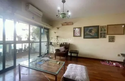 Apartamento, 112,85m² à venda, cidade alta - piracicaba 3 quartos - condomínio edifício flávia