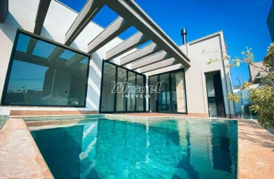 Casa em condomínio, à venda, 4 quartos, residencial villa d'aquila, santa rosa - piracicaba