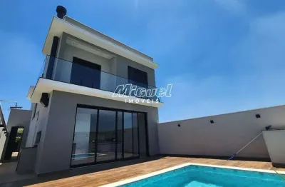 Casa em condomínio, à venda, 3 quartos, residencial mônaco, jardim califórnia - piracicaba