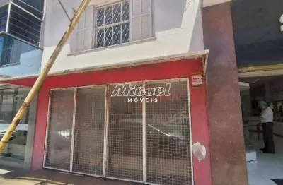 Salão comercial, para aluguel, vila rezende - piracicaba