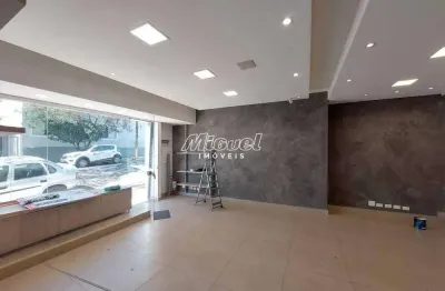 Ponto comercial para alugar na Rua Bernardino de Campos, Cidade Alta, Piracicaba