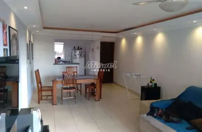 Apartamento, à venda, 3 quartos, condomínio edifício luiz checoli, jaraguá - piracicaba