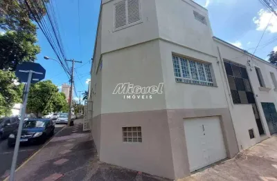 Casa comercial para alugar na Rua Madre Cecília, Centro, Piracicaba