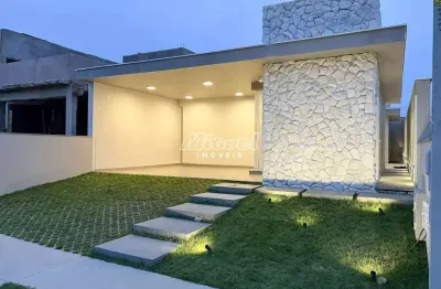Casa em condomínio, à venda, 3 quartos, condomínio residencial soleil			, ondinhas - piracicaba