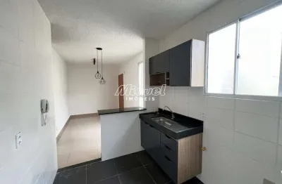 Apartamento, 44,27m² à venda, campestre - piracicaba 2 quartos - condomínio residencial parque piazza florença