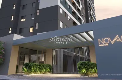 Apartamento, 65,18m² à venda, nova américa - piracicaba 2 quartos - novam new life