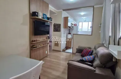 Apartamento, 45,95m² à venda, pompeia - piracicaba 2 quartos - condomínio parque piazza navona